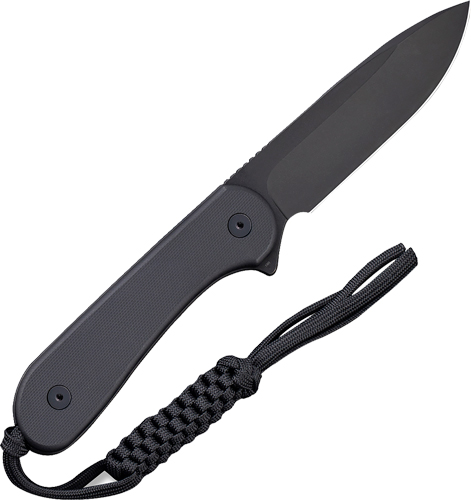 C2105A.jpg CIVIVI KNIFE ELEMENTUM 3.98" - FIXED BLACK G10/BLACK D2 - Image 1