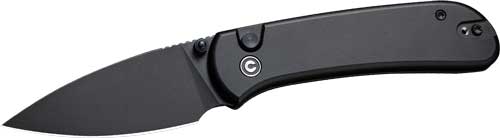 C22030E1.jpg CIVIVI KNIFE QUIBIT 2.98" BLK/ - BLK STONEWASH BUTTON LOCK - Image 1