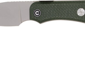 CIVIVI KNIFE BABY BANTER 2.39" - GREEN CANVAS MICARTA/STONEWSH