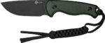 CIVIVI KNIFE TIMBERBARK 3.2" - FIXED GREEN MICARTA/BLK STNWSH