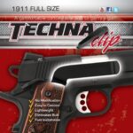 TECHNA CLIP HANDGUN RETENTION - CLIP COLT 1911&COMMANDER RIGHT