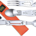 OUTDOOR EDGE CHOWPAL MEALTIME - MULTITOOL W/KNIFE & ORNG POUCH