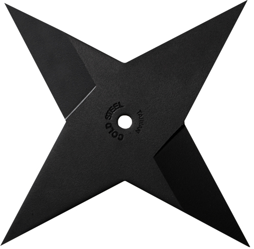 CS80SSB3Z.jpg COLD STEEL MEDIUM SURE STRIKE - THROWING STAR 3-PACK BLACK - Image 1