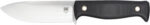 COBRATEC BACK COUNTRY 4.5" - BLACK W/KYDEX SHEATH 8.1OZ