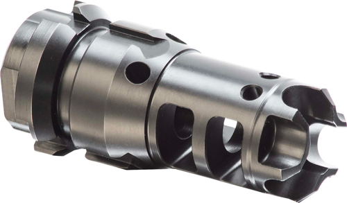 DGN300BWM.jpg LANTAC DRAGON MUZZLE BRAKE 300 - BLACK OUT DEAD AIR KEYMD WLFMN - Image 1