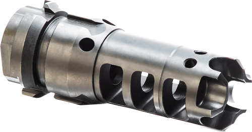 DGN556BDA.jpg LANTAC DRAGON MUZZLE BRAKE 223 - 1/2-28 DEAD AIR KEYMOD - Image 1