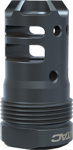 DGN6MMBPBS.jpg LANTAC DRAGON MUZZLE BRAKE - 6MM 5/8-24 PLAN B SHORT - Image 1
