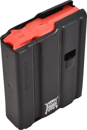 DHT084.jpg D&H TACTICAL MAGAZINE 300BLK - 10RD BLACK W/LASER LOGO AR15 - Image 1