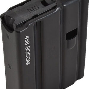 D&H TACTICAL MAGAZINE 458SOC - 4RD BLK W/LASER LOGO AR15