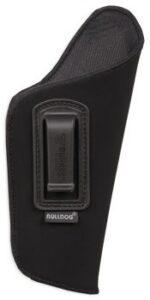 BULLDOG INSIDE PANTS HOLSTER - MINI AUTO'S RH BLACK