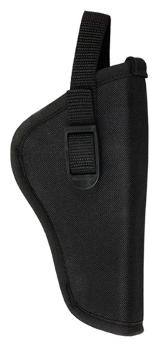 DLX14.jpg BULLDOG OWB HOLSTER W/ TB RH - PIT BULL NYLON BLACK MED REVOL - Image 1
