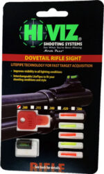 HIVIZ RIFLE FRONT SIGHT FOR - 3/8" DOVETAIL .260" - Image 2