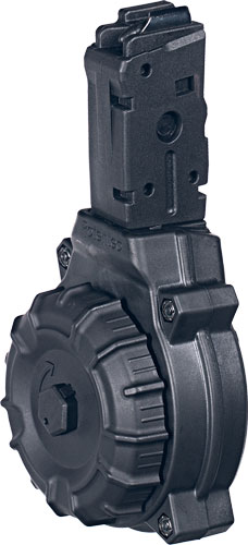 DRMA21.jpg PRO MAG MAGAZINE SIG MPX 9MM - 50RD DRUM BLACK POLYMER - Image 1