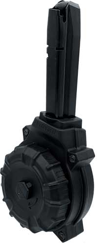DRMA72.jpg PRO MAG MAGAZINE TAURUS PT 99 - 9MM 50RD DRUM BLACK POLYMER - Image 1