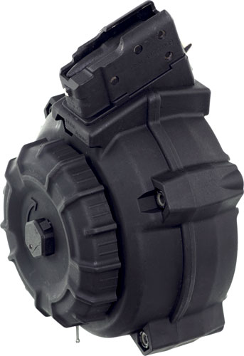 DRMA9.jpg PRO MAG MAGAZINE AK-47 7.62X39 - 50RD DRUM BLK POLYMER - Image 1