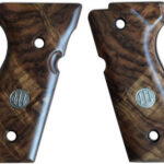 BERETTA 92/96 DELUXE GRIPS - GRADE 3 WALNUT CHECKERED