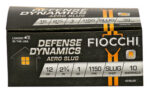 FIOCCHI 12GA AERO SLUG LW REC 10/250