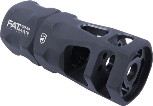 FATMAN5824.jpg PHASE 5 MUZZLE BRAKE FATMAN - .30 CAL 5/8X24 BLACK - Image 1