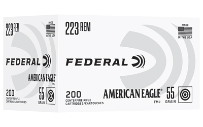FEAE223C_1.jpg FED AM EAGLE .223 55GR FMJ 200/1000 - Image 1
