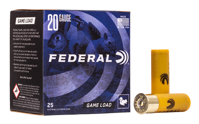 FEH2006_1.jpg FED GAME LOAD 20GA 2 3/4" #6 25/250 - Image 1