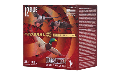 FEPWUX14224_1.jpg FED ULT STL 12GA 3" 1.25OZ #2/#4 25 - Image 1