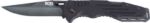 SOG KNIFE SALUTE HARDCASED - BLACK 3.6" BLADE