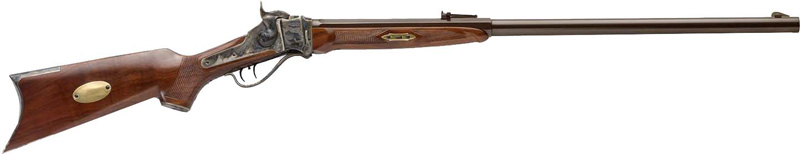 G010S769457_1.jpg PEDERSOLI SHARPS 1874 OLD WEST - 45-70 30" BLUED WALNUT - Image 1
