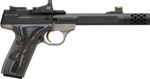 BROWNING BUCK MARK PLUS 22LR - 5.9" W/CT RED DOT THREADED
