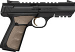BROWNING BUCK MARK BLACK LABEL - 22LR 4" BLACK/FDE W/PIC RAIL