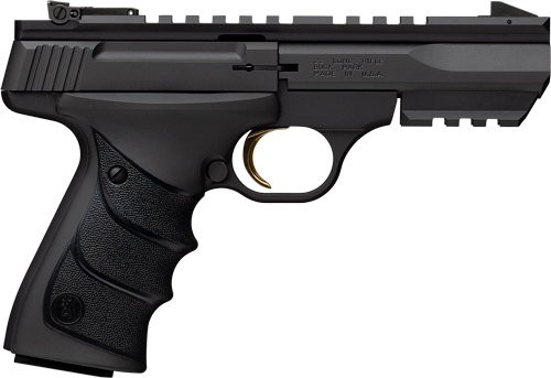 G051602490-1.jpg BROWNING BUCK MARK BLACK LABEL - 22LR 4" BLACK/BLACK - Image 1