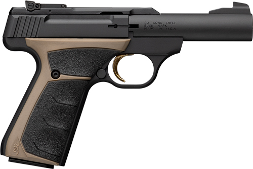 G051603490-1.jpg BROWNING BUCK MARK MICRO BULL - 4" BLACK/FDE - Image 1