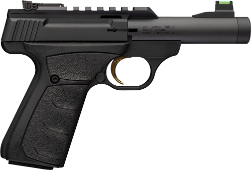 G051610490_1-1.jpg BROWNING BUCKMARK PLUS MICRO - BULL UFX 22LR 4" SS SR - Image 1