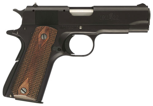 G051803490-1.jpg BROWNING 1911-22 22LR COMPACT - 3.58" FS MATTE BLACK/WAL - Image 1