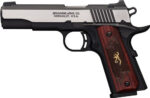 BROWNING 1911-380 BLACK LABEL - MEDALLION PRO 4.25" NT ST WOOD - Image 2