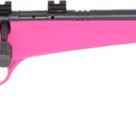 SAVAGE RASCAL FVSR SINGLESHOT - YOUTH 22LR HB THREADED PINK
