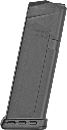 G19MOD3BLK15_1.jpg AMEND2 MAGAZINE FOR GLOCK 19 - 15RD POLYMER BLACK MOD 3 - Image 1