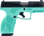 TAURUS GX2 9MM 13-SHOT ADJ. - CYAN FRAME BLACK SLIDE