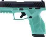 TAURUS GX2 9MM 13-SHOT ADJ. - CYAN FRAME BLACK SLIDE - Image 2