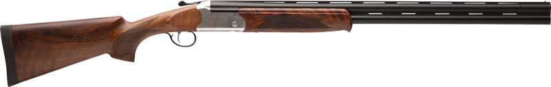 G22592-1.jpg STEVENS 555E O/U 12GA 28" MC5 - SILVER ENGRAVED/WALNUT - Image 1