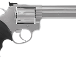 TAURUS 66 357MAG 6" AS 7-SHOT - MATTE STAINLESS STEEL RUBBER