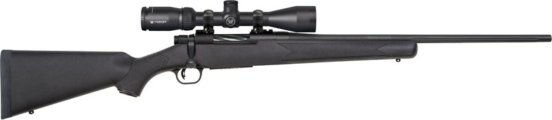 G28001-1.jpg MOSSBERG PATRIOT COMBO 6.5CM - 22" VORTEX 3-9X40 BLUED/SYN - Image 1