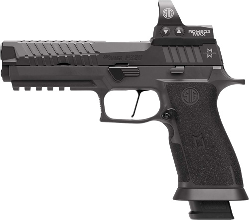 G320X59MAXM210_1.jpg SIG P320 XFIVE MAX 2 9MM 5" - ROMEO3MAX (4)10RD BLACK - Image 1