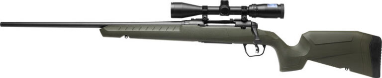 SAVAGE AXIS 2 XP 350 LEGEND LH - 18" W/3-9X40 MATTE/GREEN