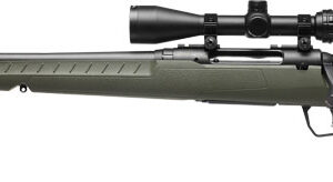 SAVAGE AXIS 2 XP 308 20" LH - COMPACT W/3-9X40 MATTE/GREEN
