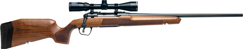 G32260_1-1.jpg SAVAGE AXIS 2 XP 6.5CM 22" - W/3-9X40 MATTE/HARDWOOD - Image 1
