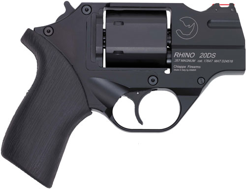 G340216_1_1.jpg CHIAPPA RHINO 200DS 357MAG - 2" FS BLACK/RUBBER W/HOLSTER. - Image 1