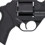 CHIAPPA RHINO 200D DAO 357MAG - 2" FS BLACK/RUBBER W/HOLSTER.