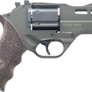 CHIAPPA RHINO 30DS 357MAG - 3" ADJ. SIGHT ODG/WALNUT