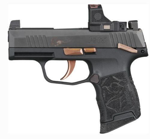 G365380ROSEMSRS.jpg SIG P365 ROSE 380ACP W/ROMEO- - RS (2)10RD MAN SAFETY BLACK - Image 1