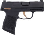 SIG P365 ROSE 380ACP XRAY3 OR - (2)10RD MANUAL SAFETY BLACK